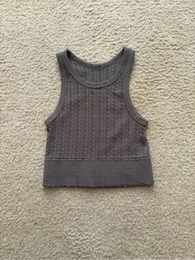 Sleeveless Knit Tank Top